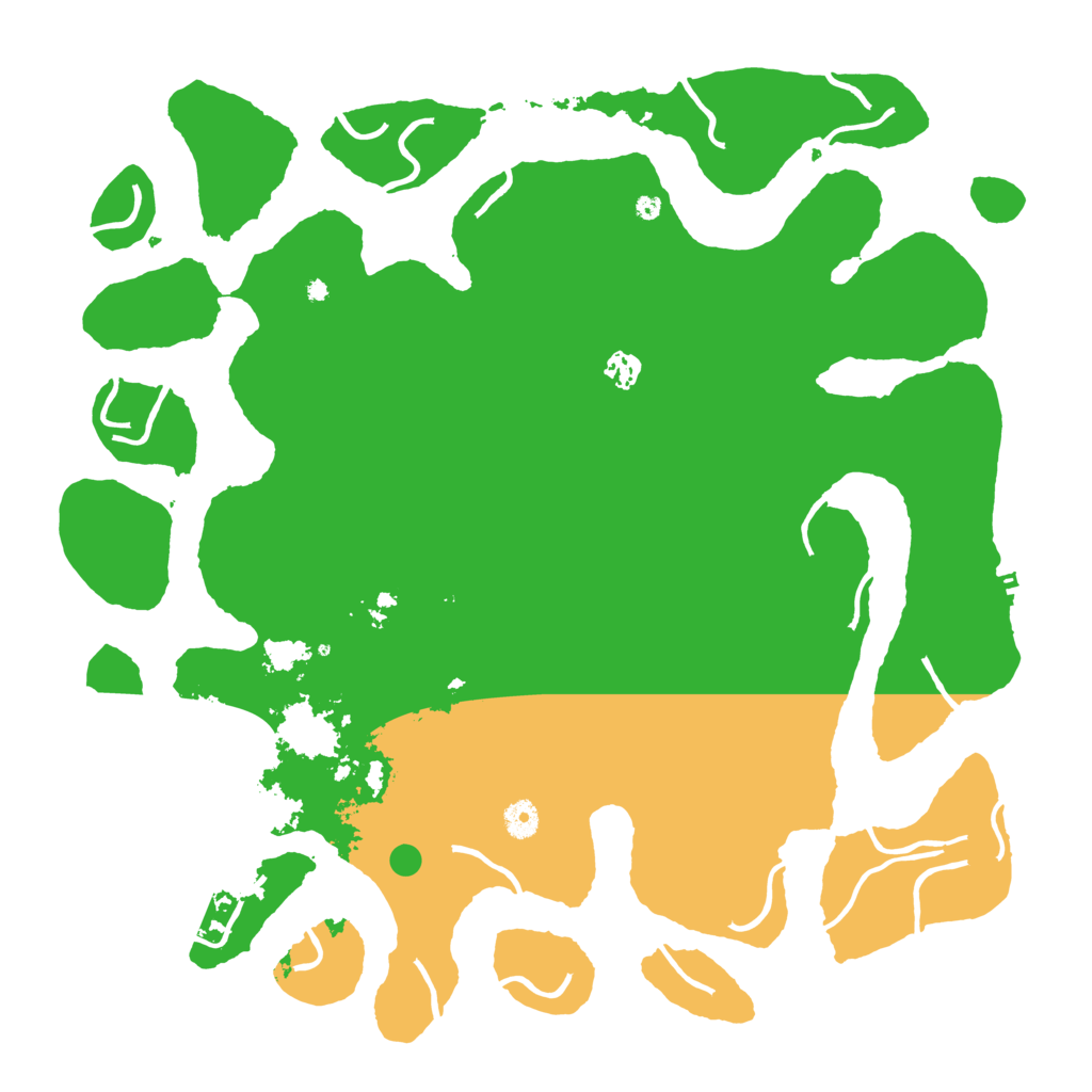 Biome Rust Map: Procedural Map, Size: 4500, Seed: 1138263362