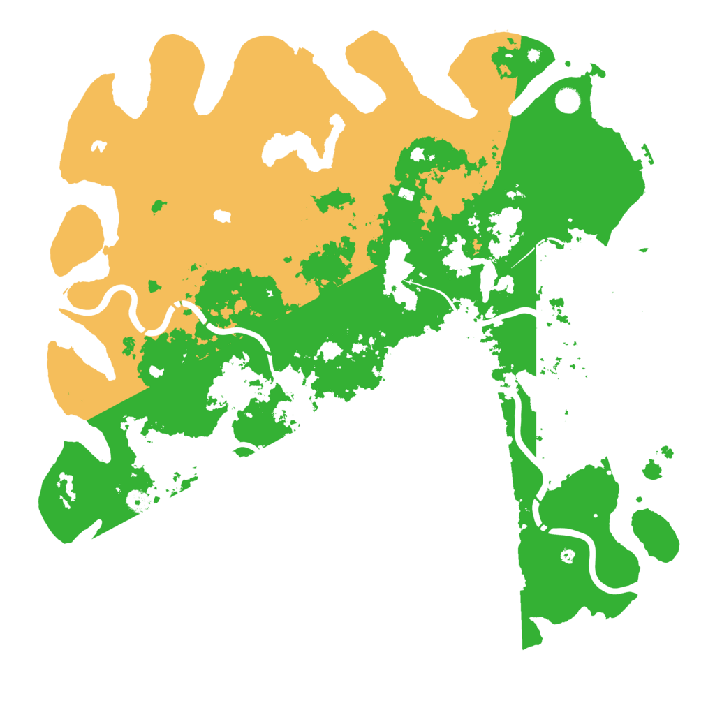 Biome Rust Map: Procedural Map, Size: 5000, Seed: 30102005