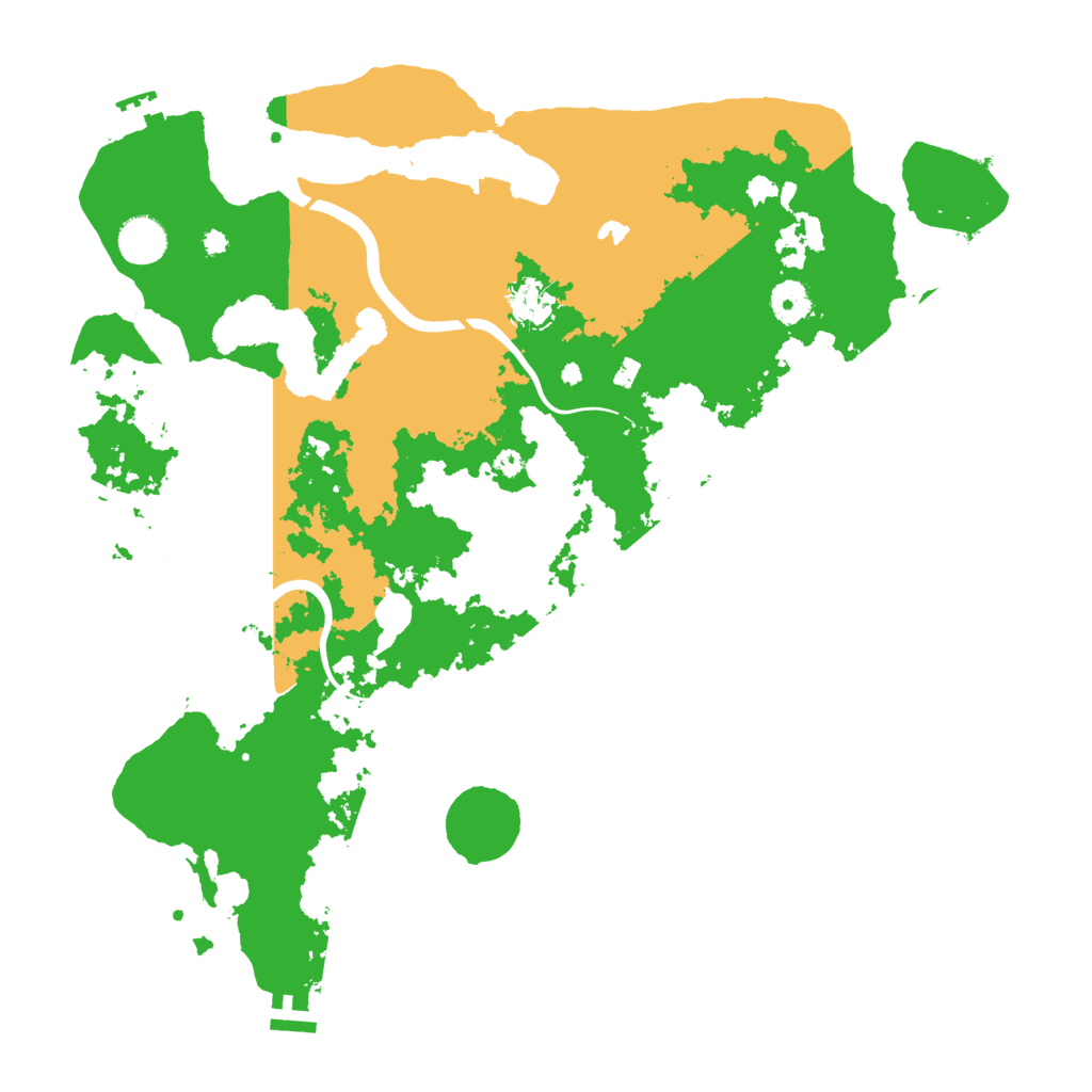 Biome Rust Map: Procedural Map, Size: 4000, Seed: 2007210632