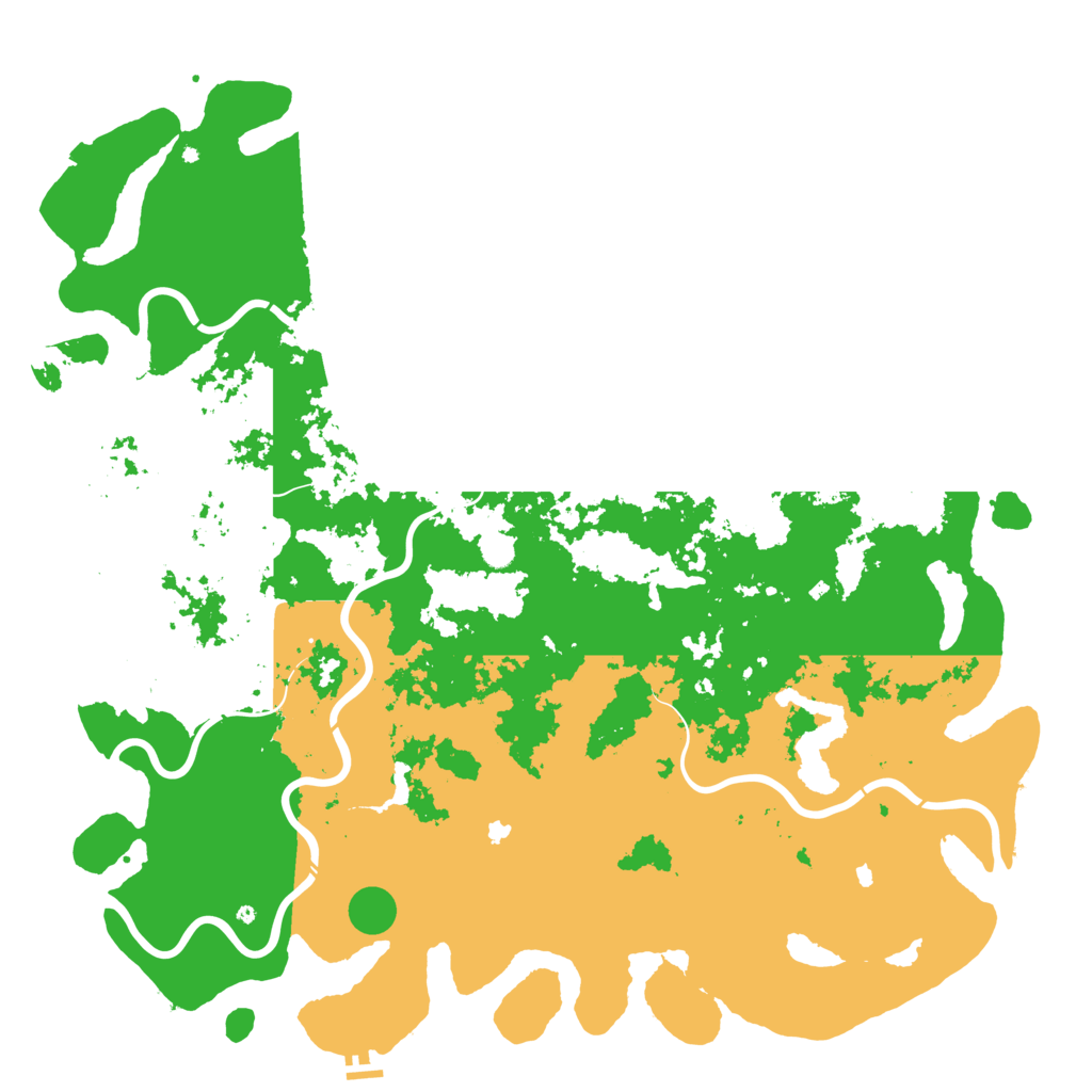 Biome Rust Map: Procedural Map, Size: 6000, Seed: 329