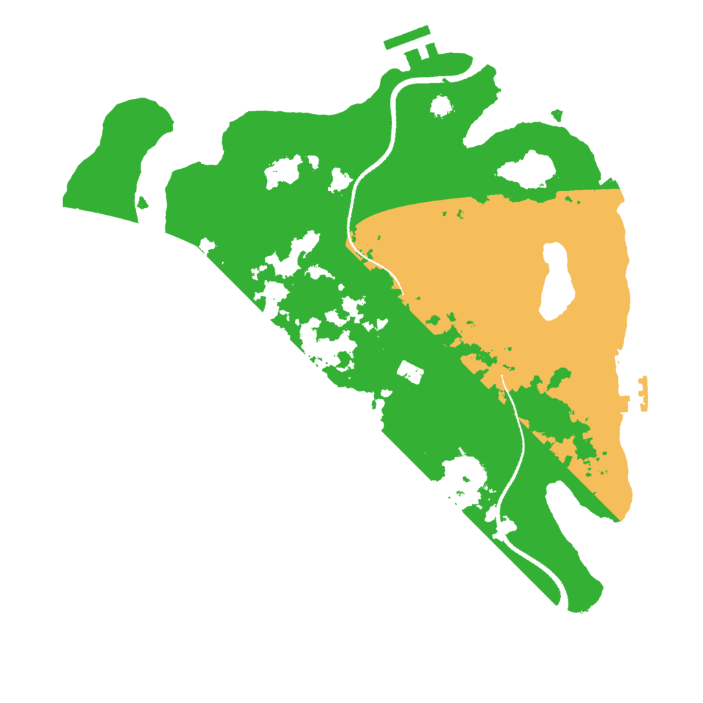 Biome Rust Map: Procedural Map, Size: 3000, Seed: 1365628608