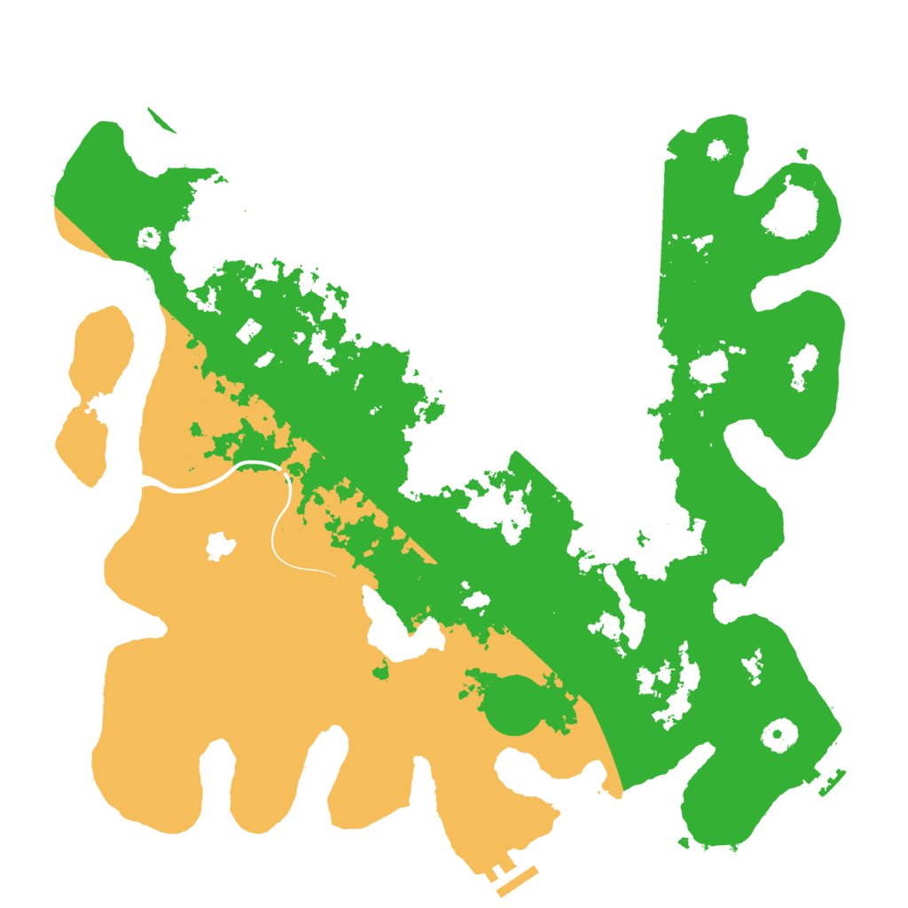 Biome Rust Map: Procedural Map, Size: 4000, Seed: 1756644847