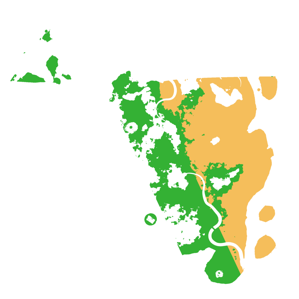Biome Rust Map: Procedural Map, Size: 4000, Seed: 5337175