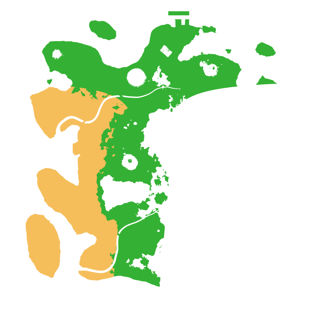 Biome Rust Map: Procedural Map, Size: 3000, Seed: 1420807478