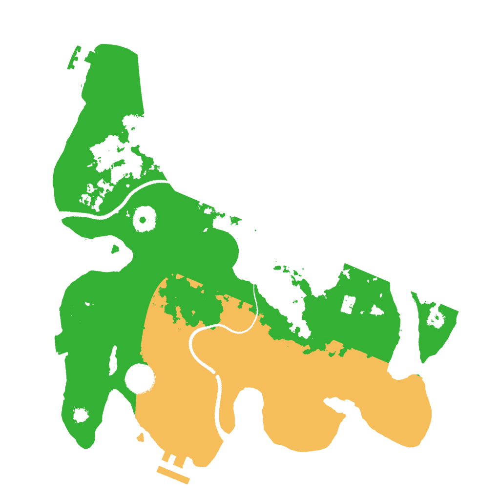 Biome Rust Map: Procedural Map, Size: 3000, Seed: 1357281956