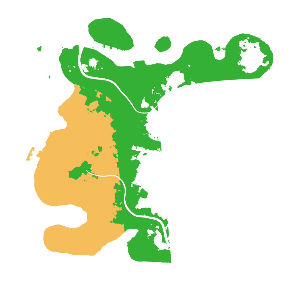 Biome Rust Map: Procedural Map, Size: 3000, Seed: 1911421708