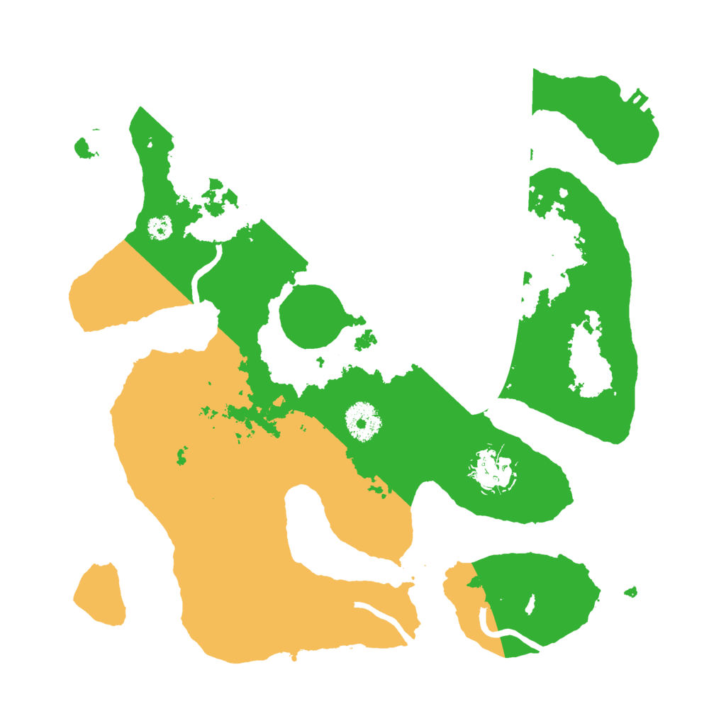 Biome Rust Map: Procedural Map, Size: 3000, Seed: 1793060121