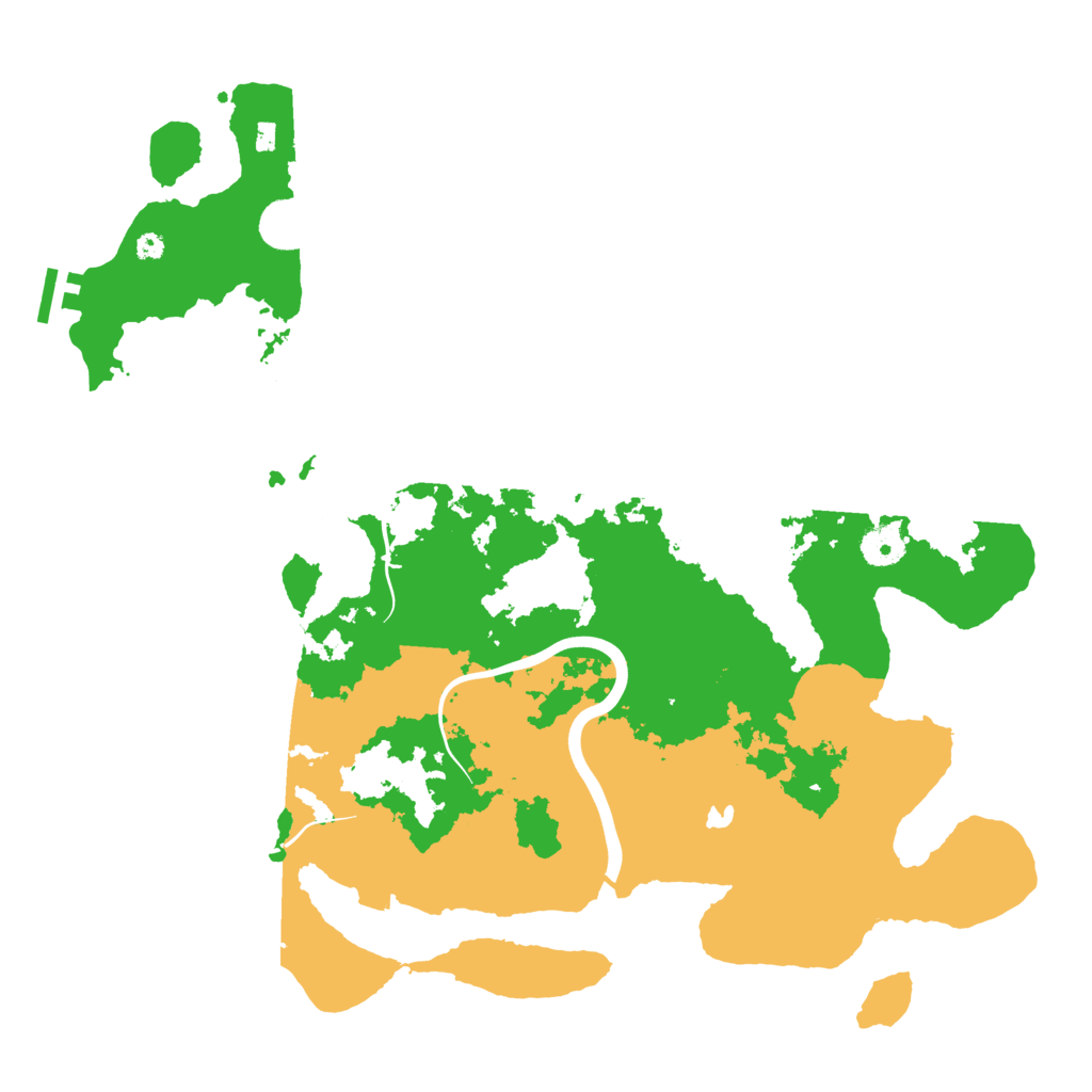 Biome Rust Map: Procedural Map, Size: 4000, Seed: 332513534