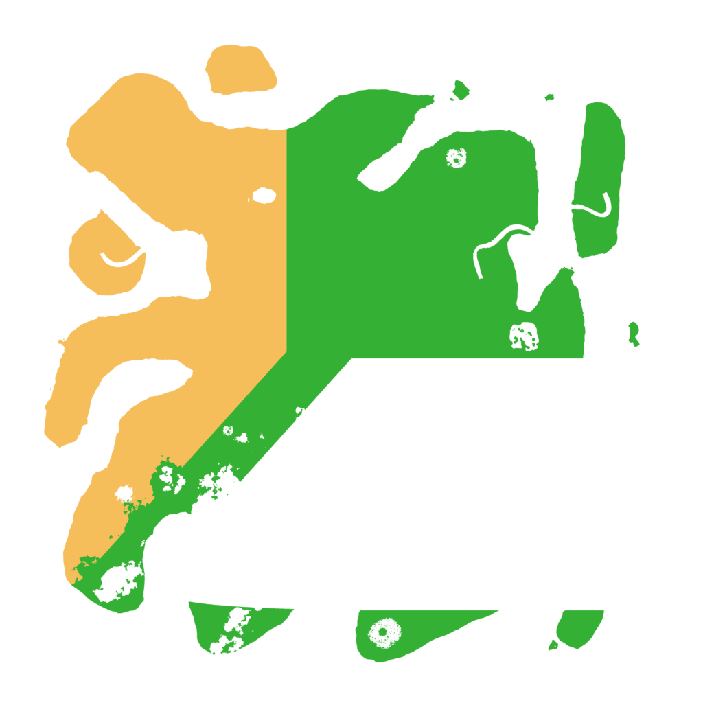 Biome Rust Map: Procedural Map, Size: 3500, Seed: 62383247