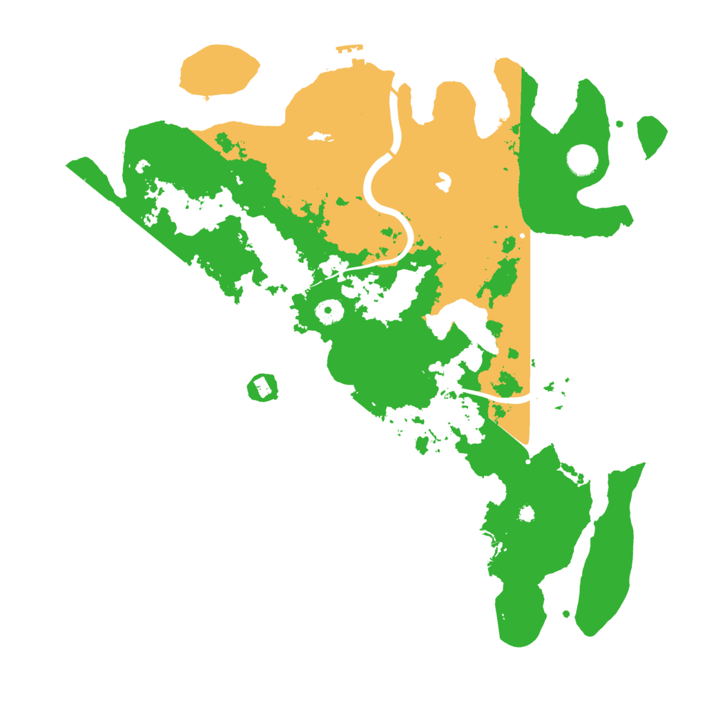 Biome Rust Map: Procedural Map, Size: 4000, Seed: 12474333