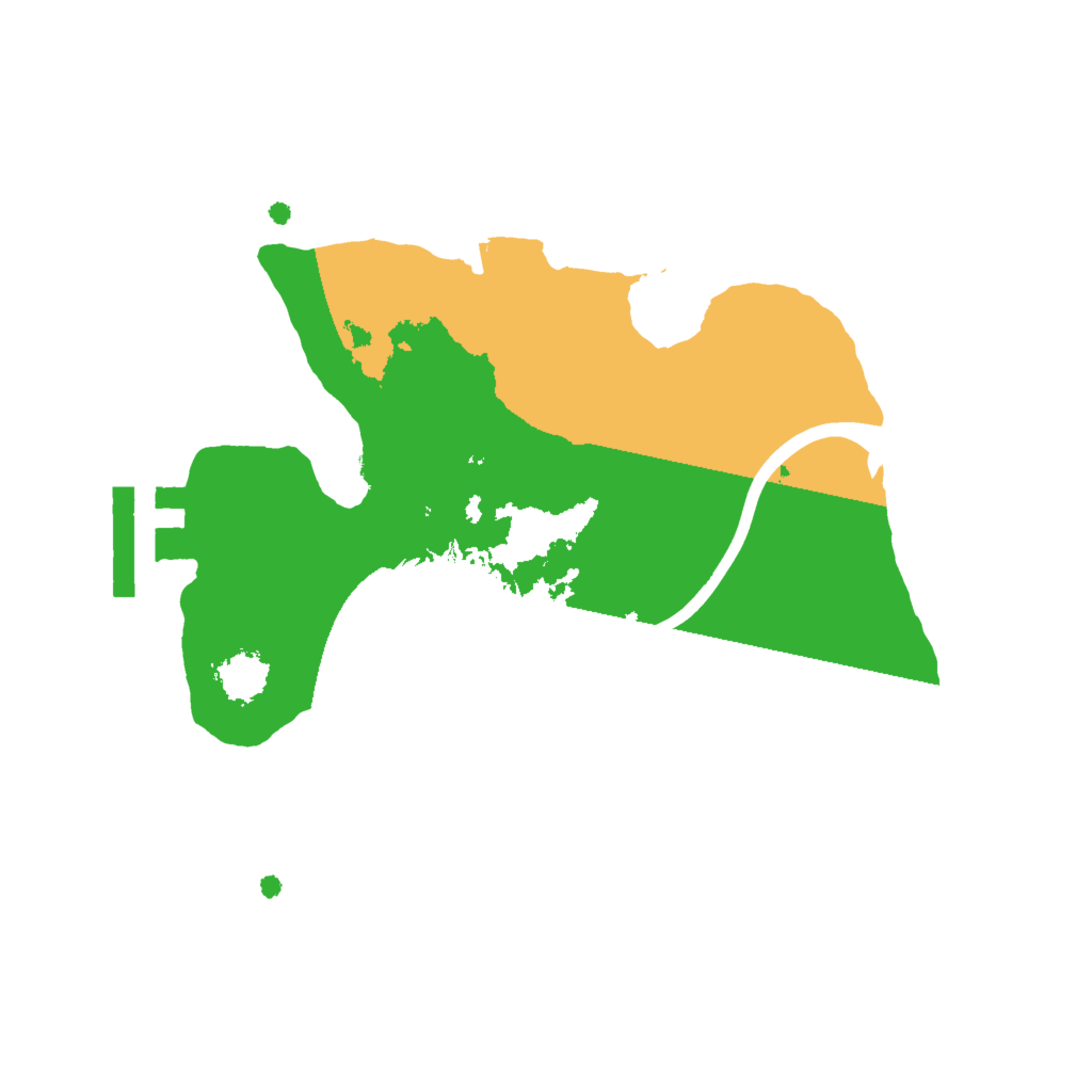 Biome Rust Map: Procedural Map, Size: 2000, Seed: 26520