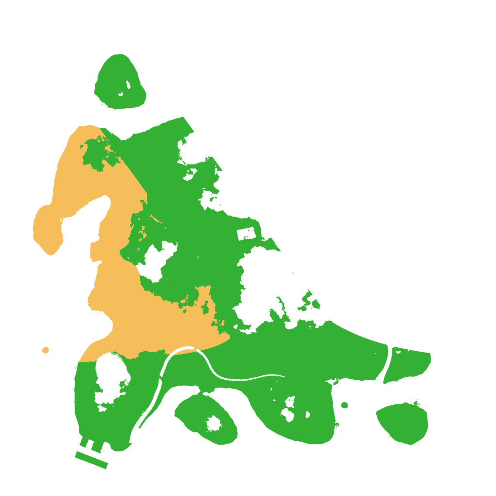 Biome Rust Map: Procedural Map, Size: 3000, Seed: 265174347