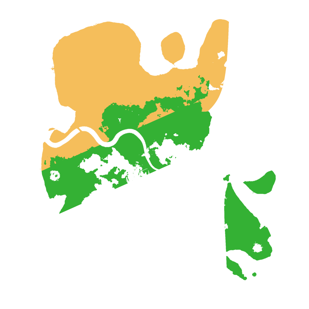 Biome Rust Map: Procedural Map, Size: 3000, Seed: 1701533041