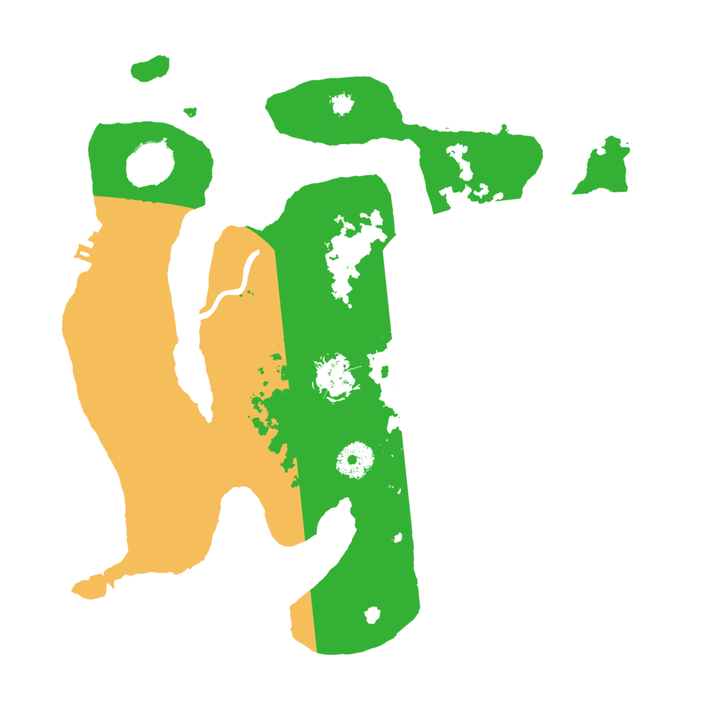 Biome Rust Map: Procedural Map, Size: 3000, Seed: 1158766986