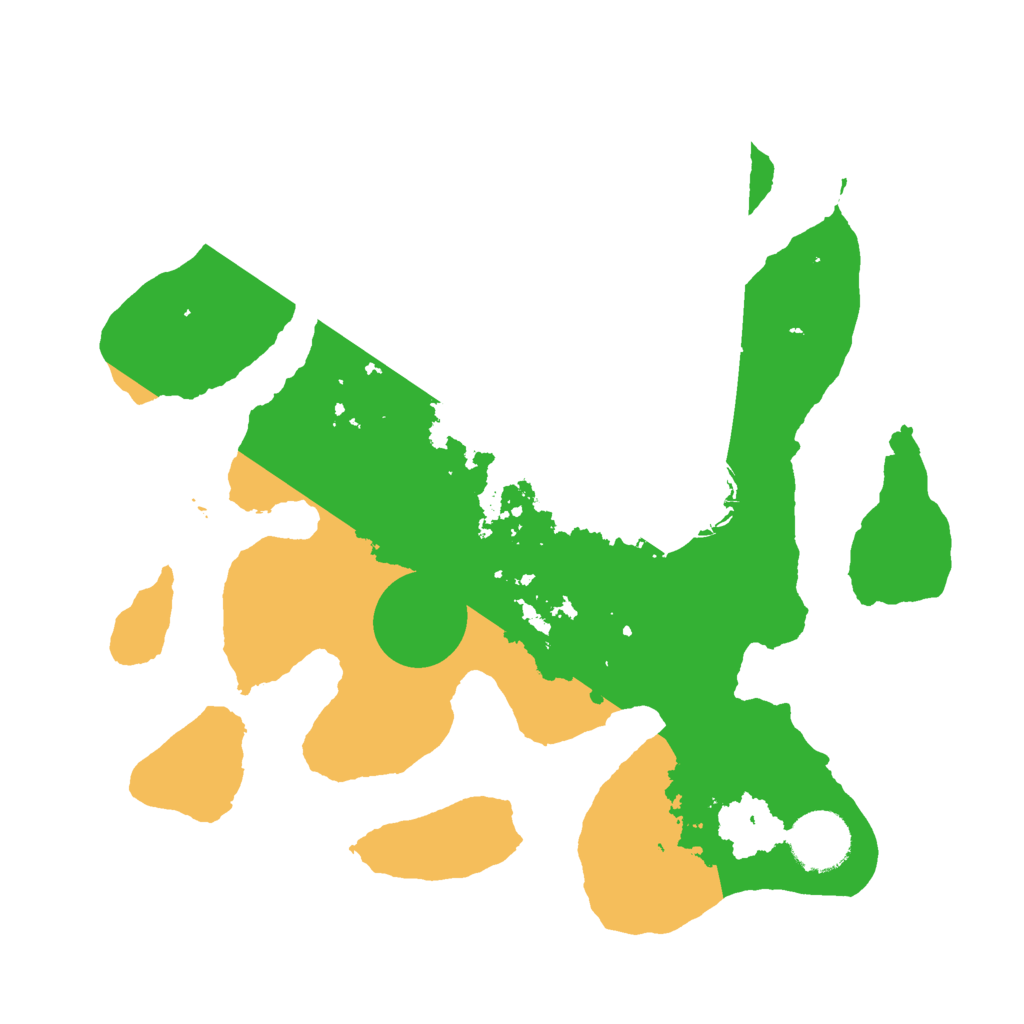 Biome Rust Map: Barren, Size: 3000, Seed: 1773326282