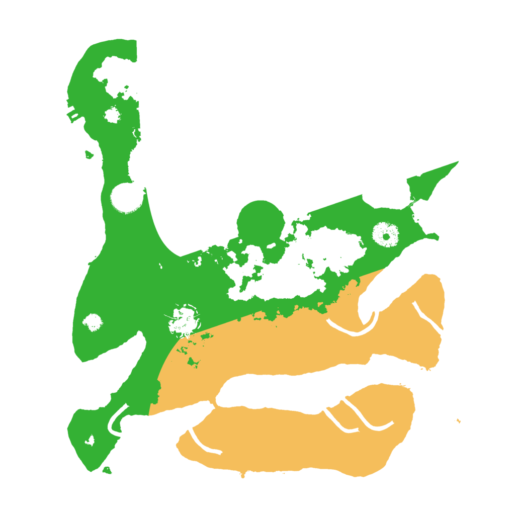 Biome Rust Map: Procedural Map, Size: 3000, Seed: 402293