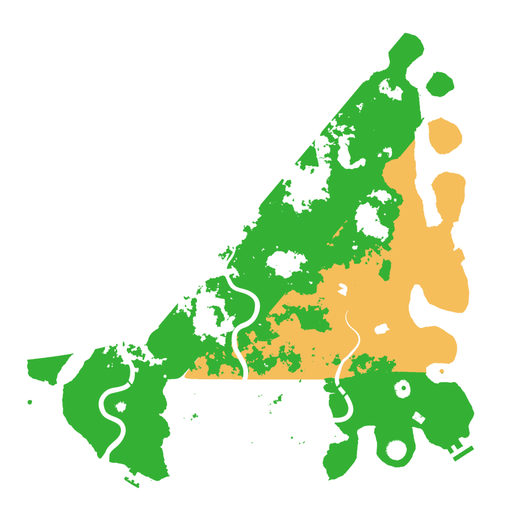 Biome Rust Map: Procedural Map, Size: 4500, Seed: 1081975