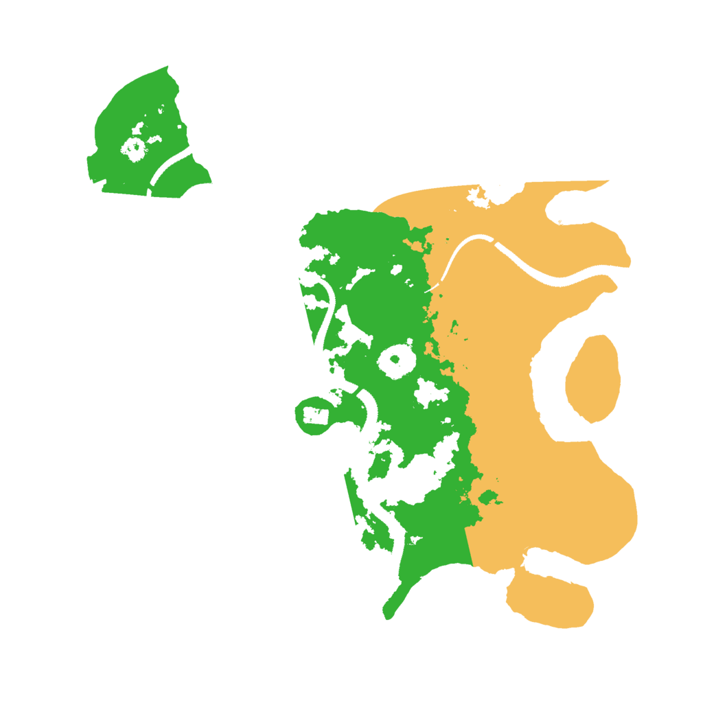 Biome Rust Map: Procedural Map, Size: 3000, Seed: 943633699