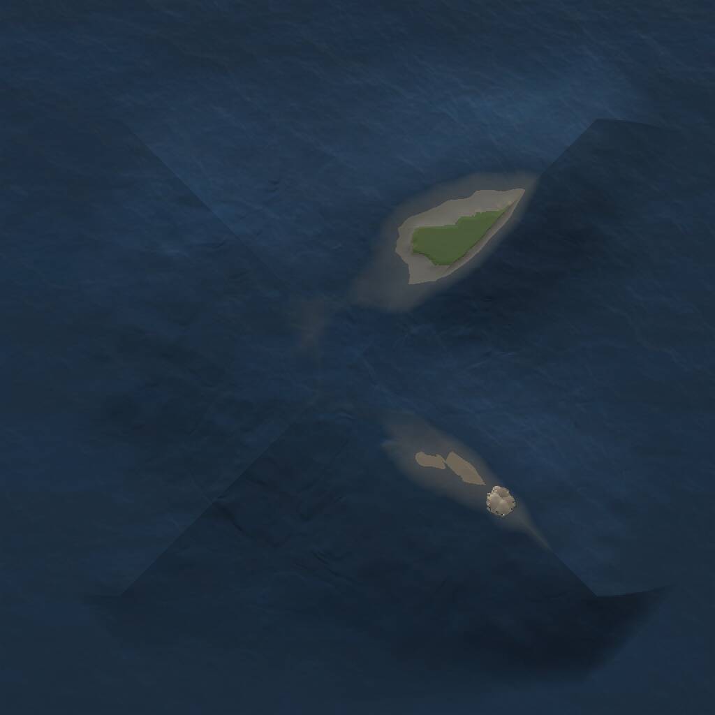 Rust Map: Procedural Map, Size: 1000, Seed: 21, 1 Monuments