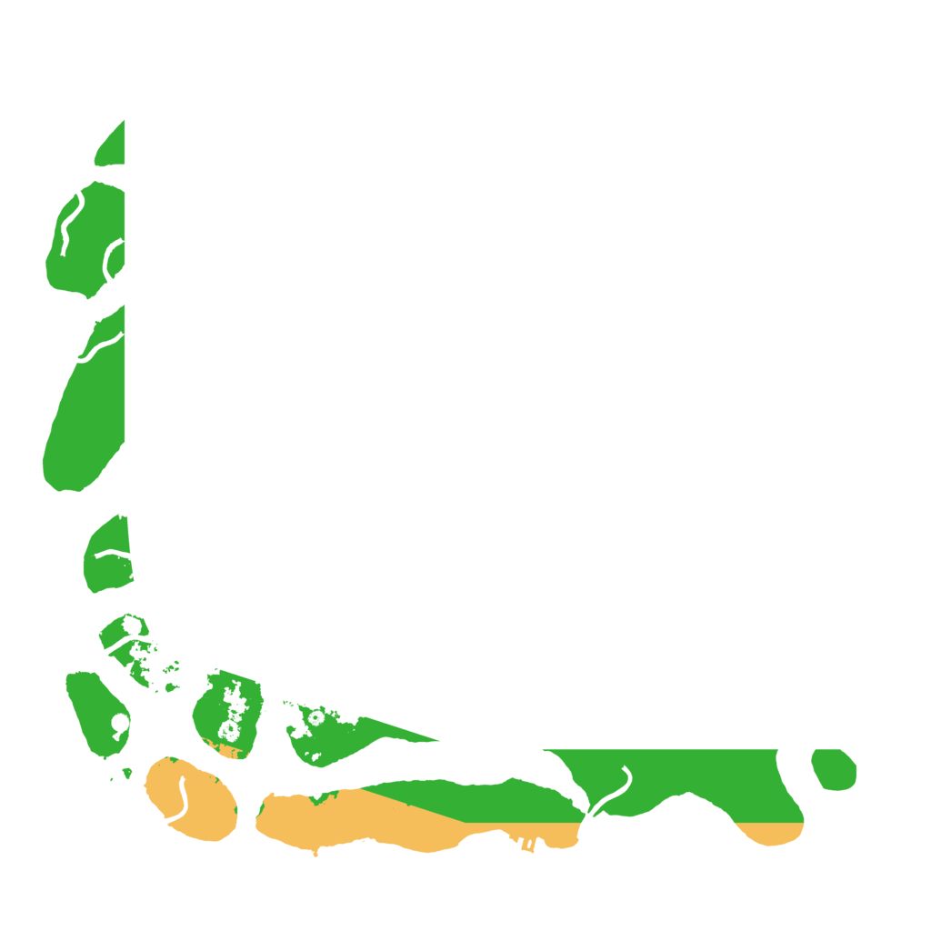 Biome Rust Map: Procedural Map, Size: 4500, Seed: 87358569