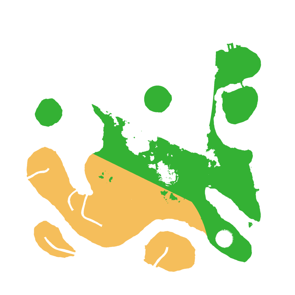 Biome Rust Map: Procedural Map, Size: 3000, Seed: 260071491