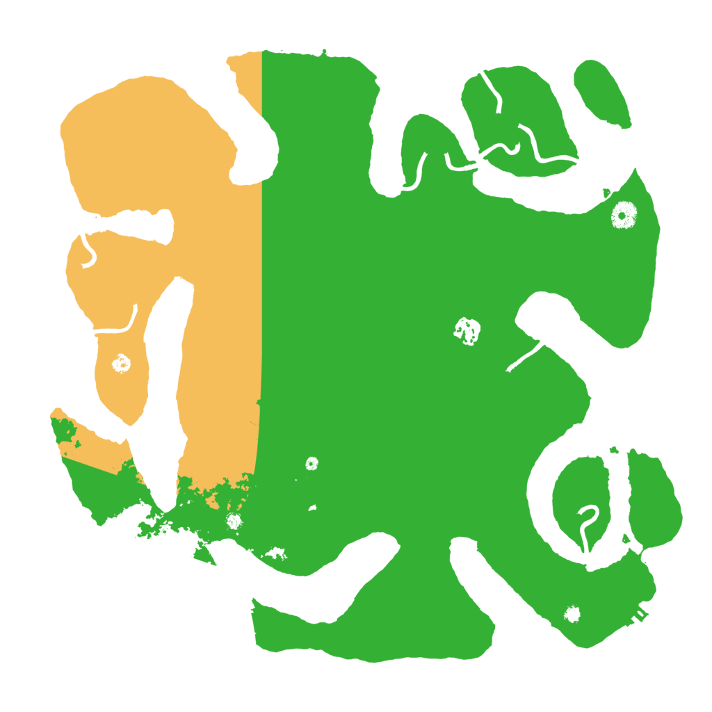 Biome Rust Map: Procedural Map, Size: 4000, Seed: 449574