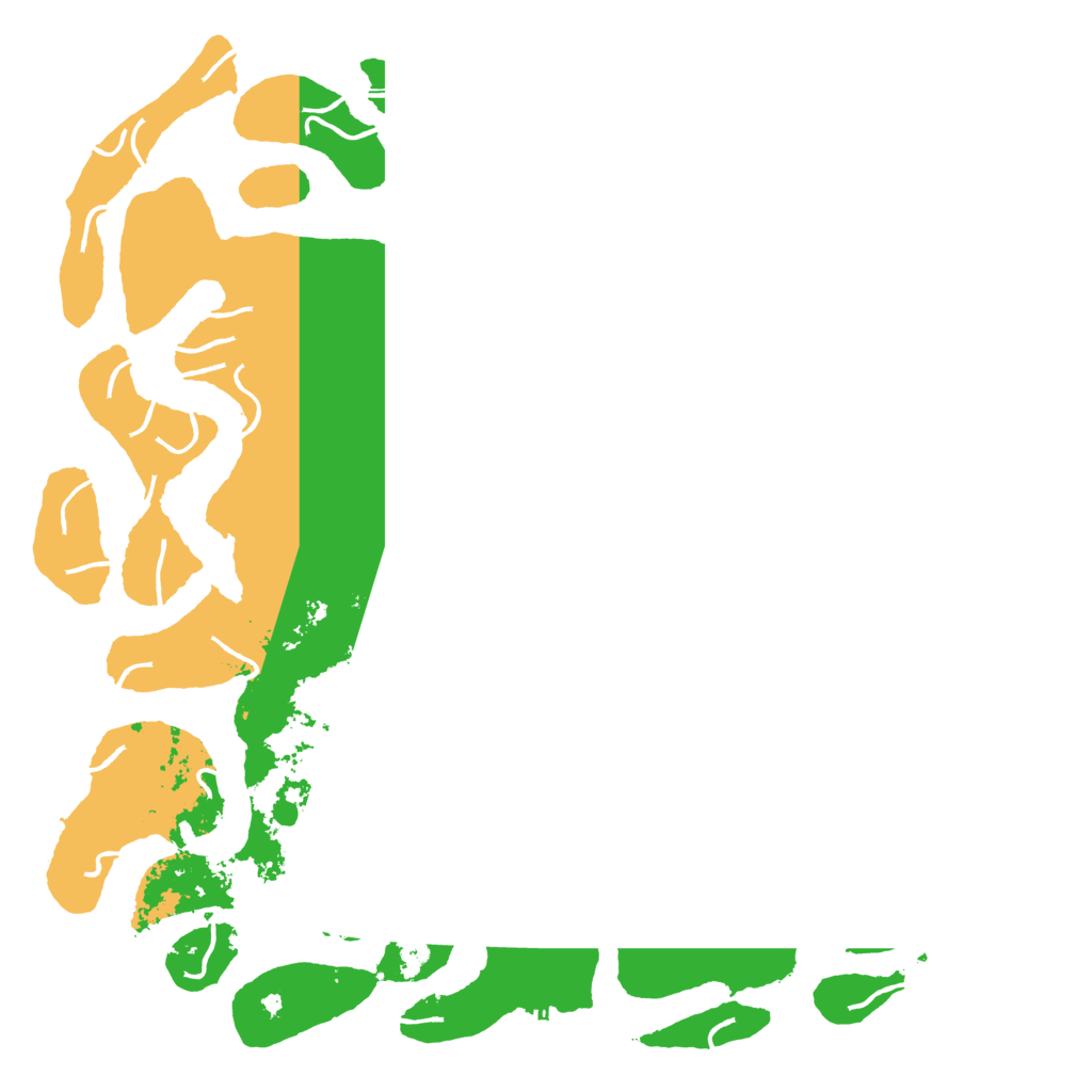 Biome Rust Map: Procedural Map, Size: 6000, Seed: 58850