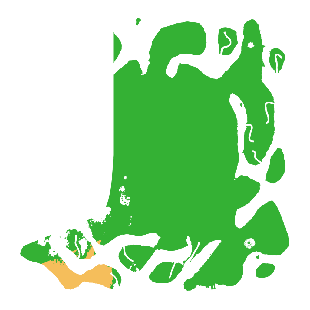 Biome Rust Map: Procedural Map, Size: 4500, Seed: 4781