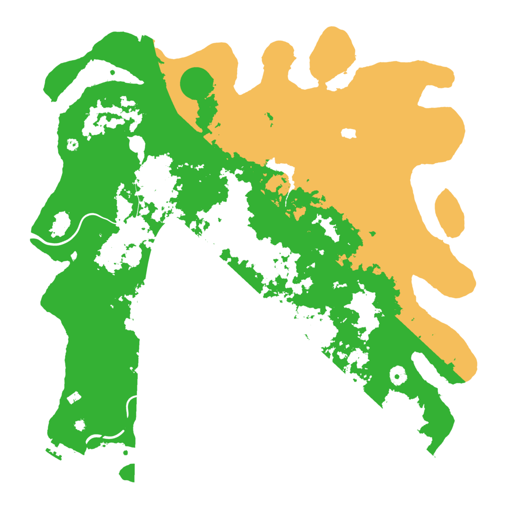 Biome Rust Map: Procedural Map, Size: 4200, Seed: 436666613
