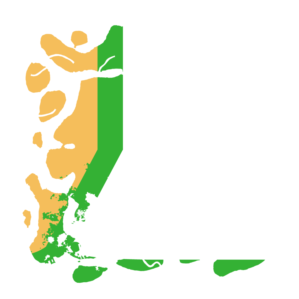 Biome Rust Map: Procedural Map, Size: 4000, Seed: 40999185