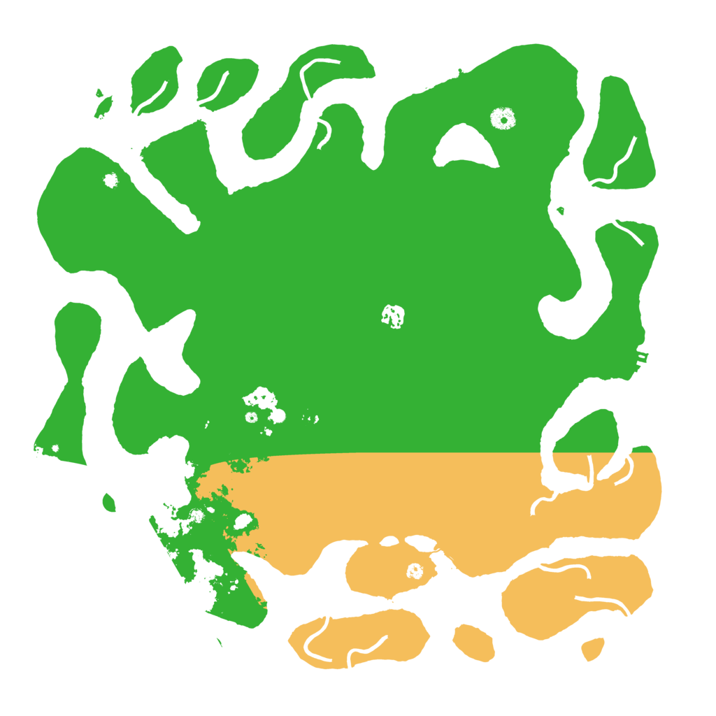 Biome Rust Map: Procedural Map, Size: 4500, Seed: 522204