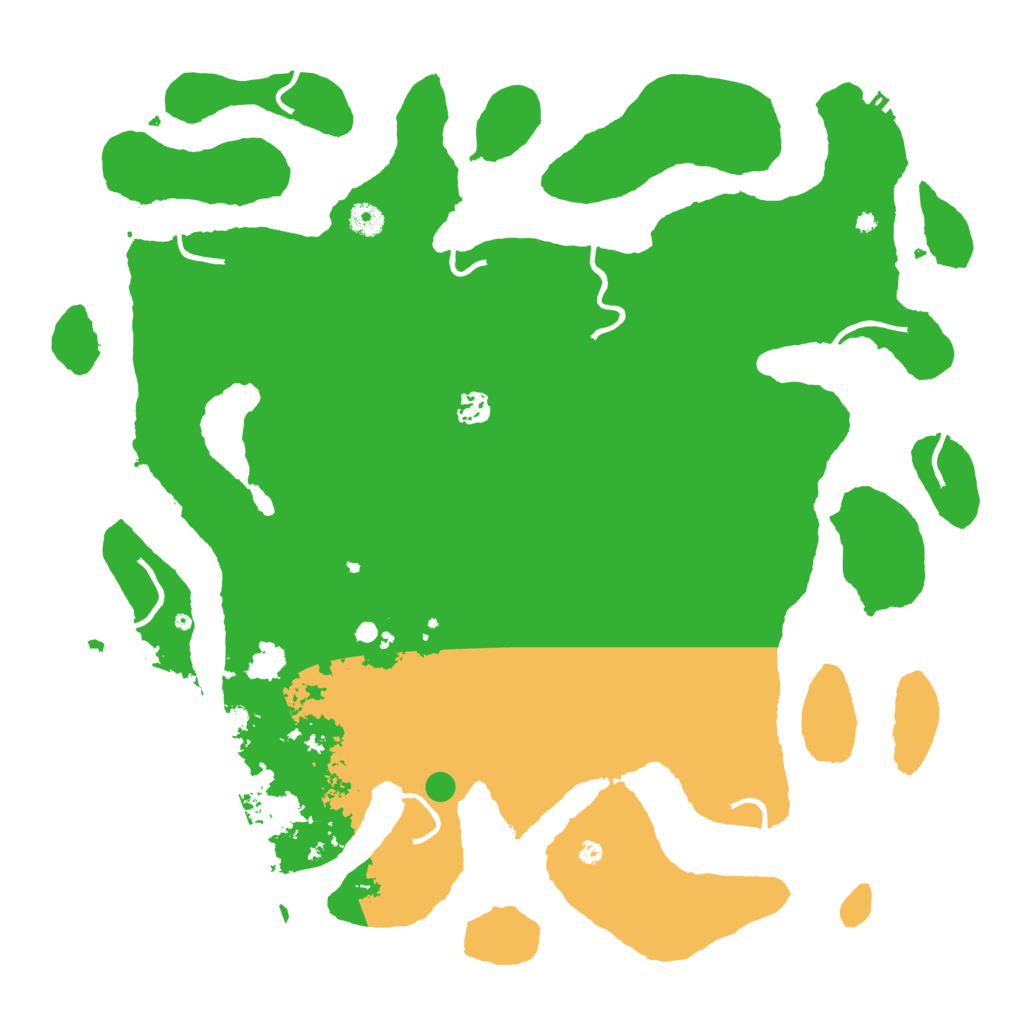 Biome Rust Map: Procedural Map, Size: 4500, Seed: 937406093