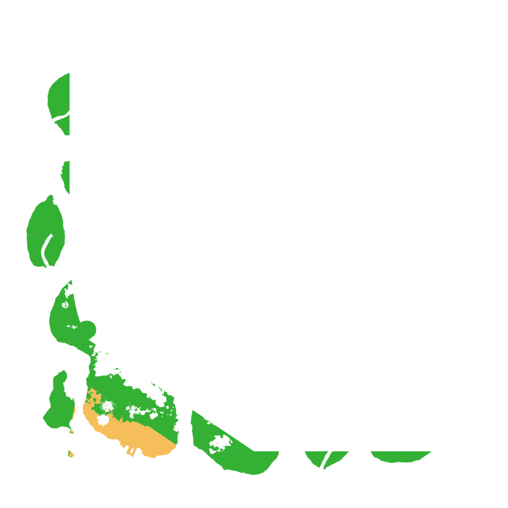 Biome Rust Map: Procedural Map, Size: 3800, Seed: 62895114