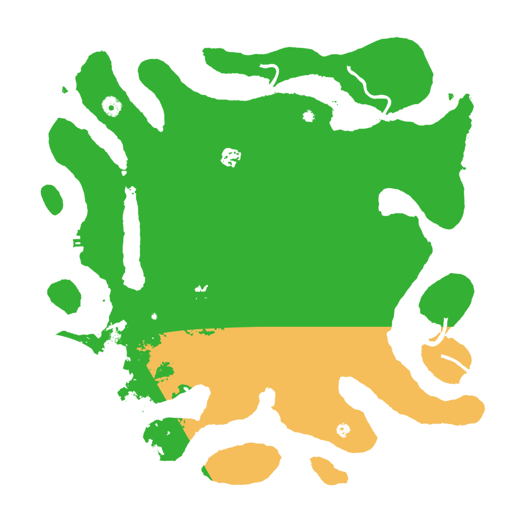 Biome Rust Map: Procedural Map, Size: 4000, Seed: 381346