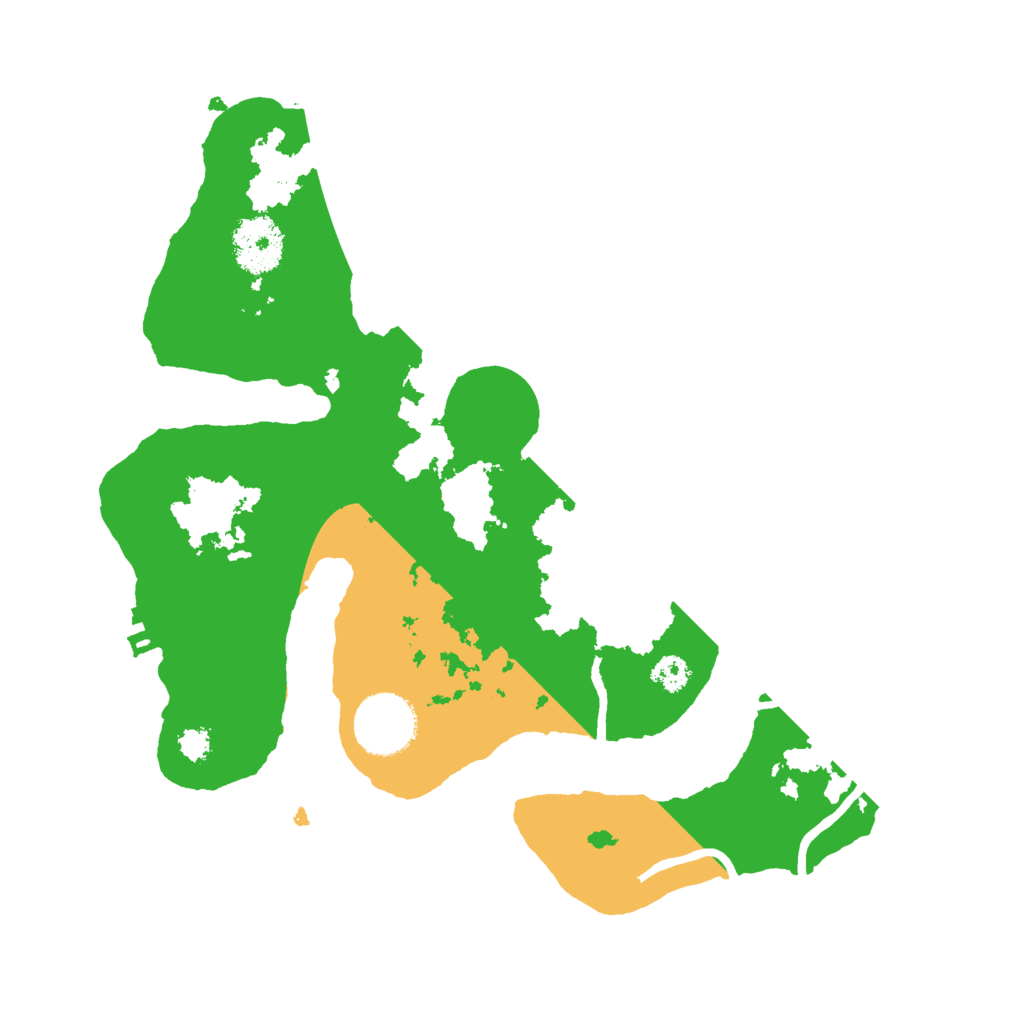 Biome Rust Map: Procedural Map, Size: 2900, Seed: 35