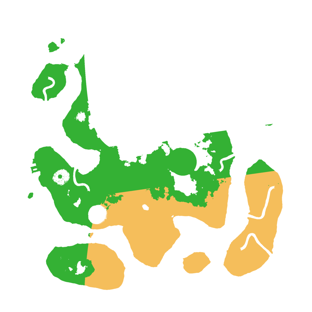 Biome Rust Map: Procedural Map, Size: 3000, Seed: 854188542