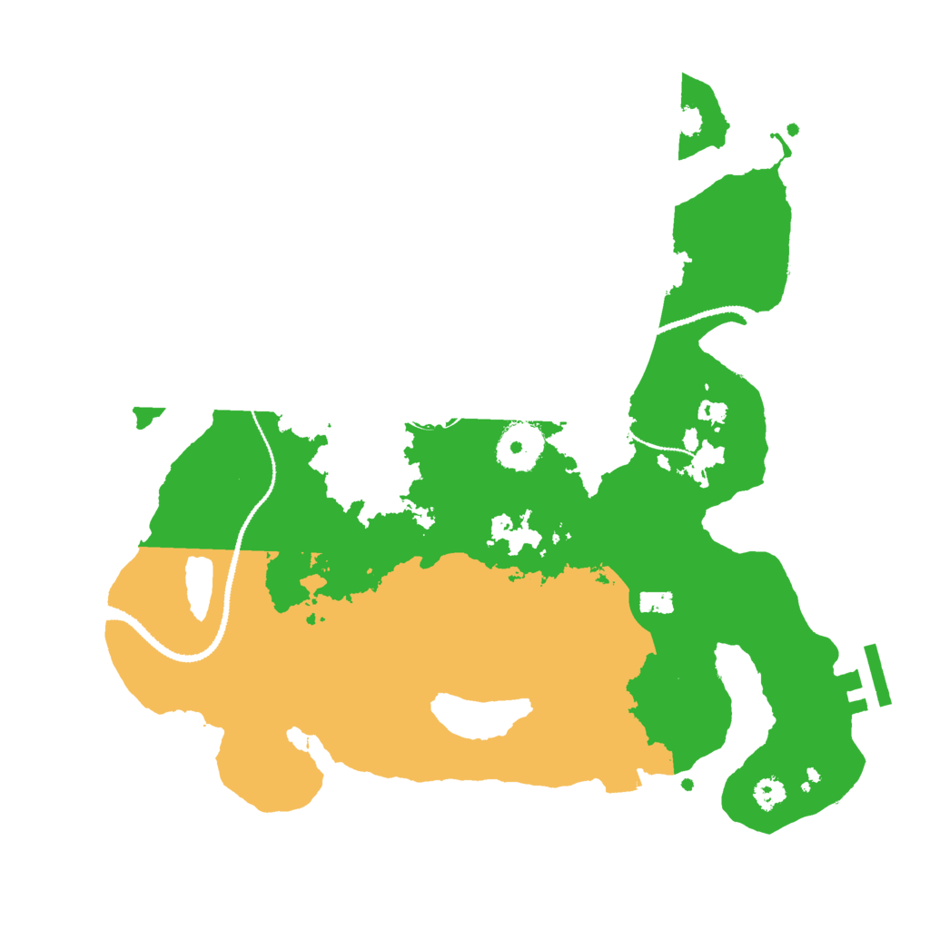 Biome Rust Map: Procedural Map, Size: 3000, Seed: 209234895