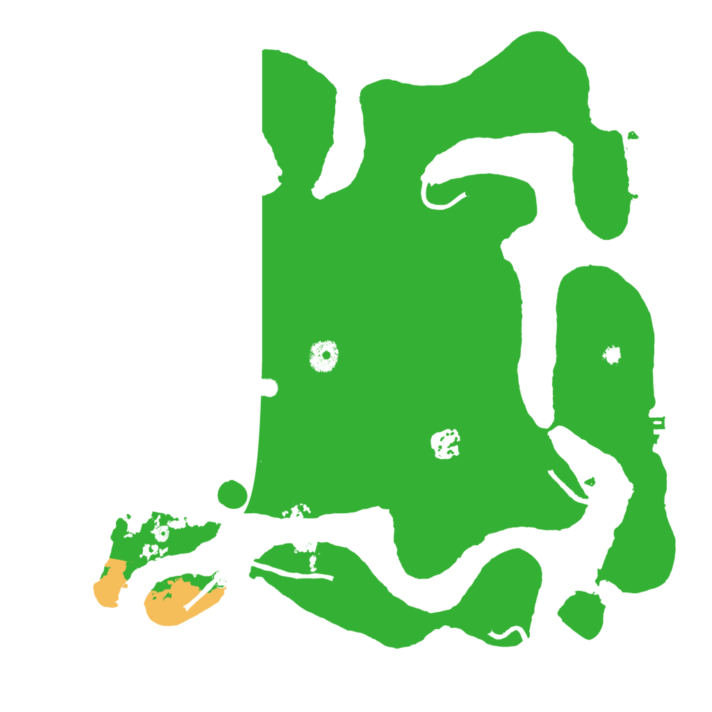 Biome Rust Map: Procedural Map, Size: 3500, Seed: 1110016888