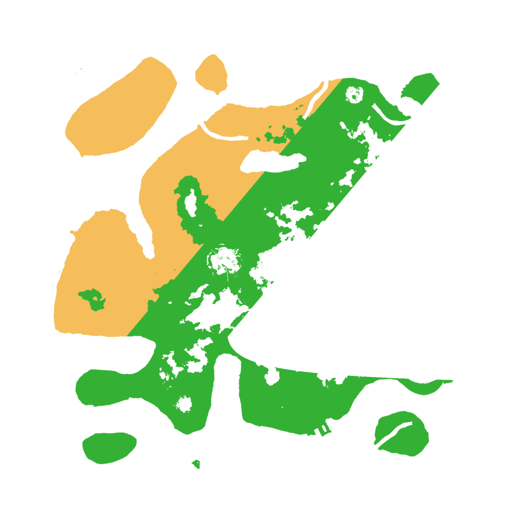 Biome Rust Map: Procedural Map, Size: 3000, Seed: 1190