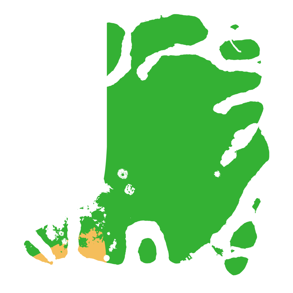 Biome Rust Map: Procedural Map, Size: 4300, Seed: 2011516444