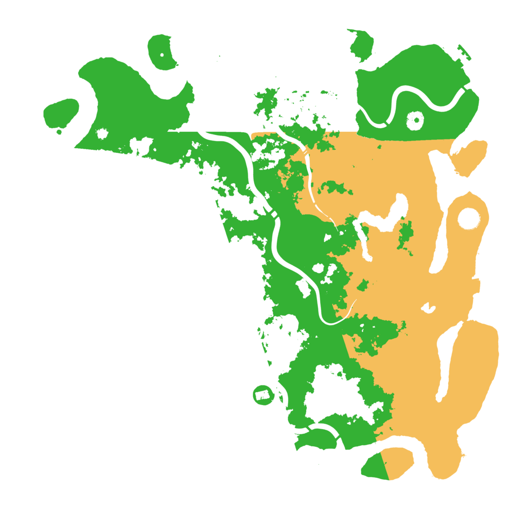 Biome Rust Map: Procedural Map, Size: 4250, Seed: 1244593684
