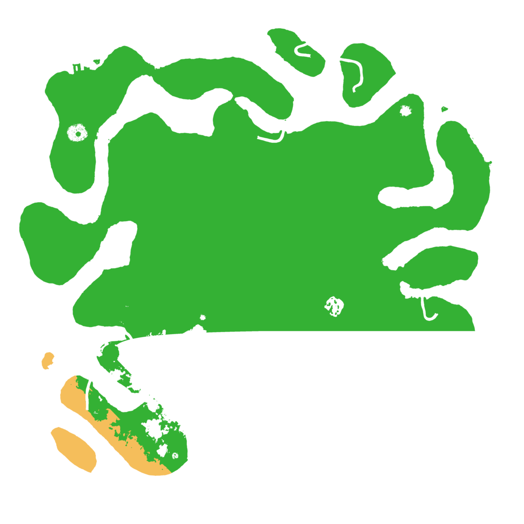 Biome Rust Map: Procedural Map, Size: 4200, Seed: 839616