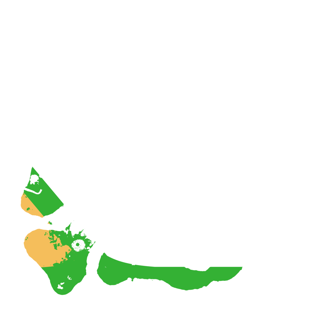 Biome Rust Map: Procedural Map, Size: 3700, Seed: 1794741631