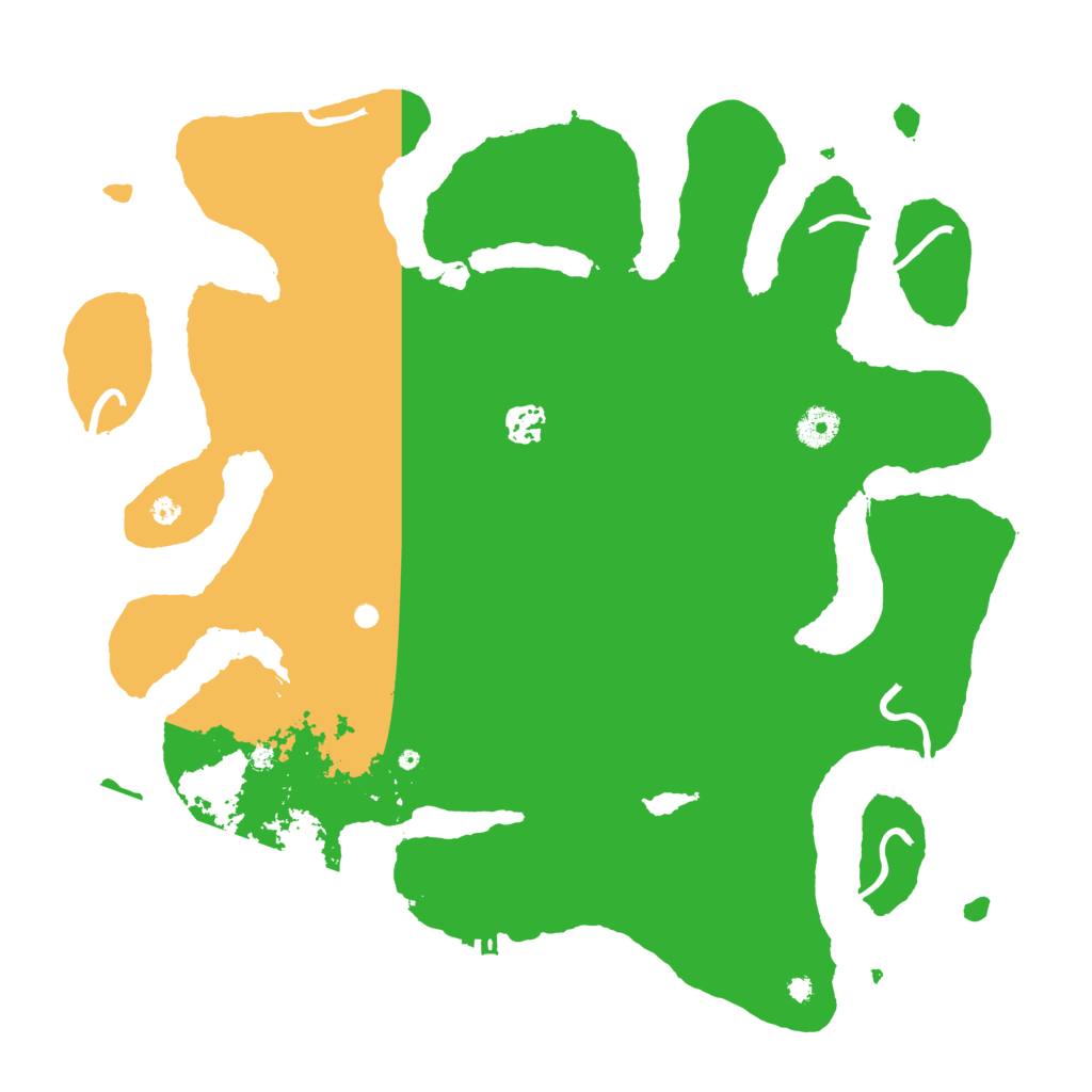 Biome Rust Map: Procedural Map, Size: 4000, Seed: 2032