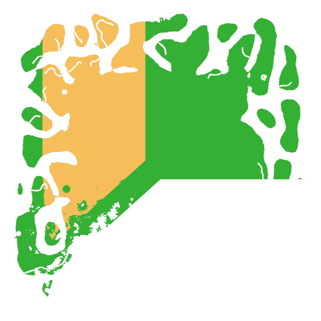 Biome Rust Map: Procedural Map, Size: 5500, Seed: 4206669