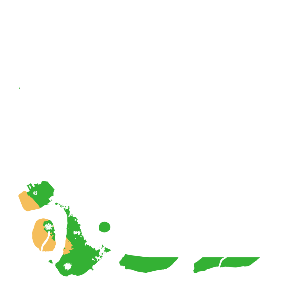 Biome Rust Map: Procedural Map, Size: 3700, Seed: 40908