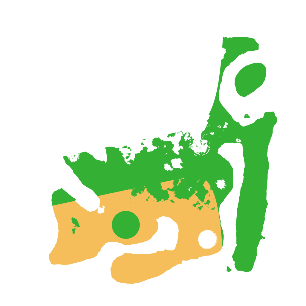 Biome Rust Map: Procedural Map, Size: 2900, Seed: 30908