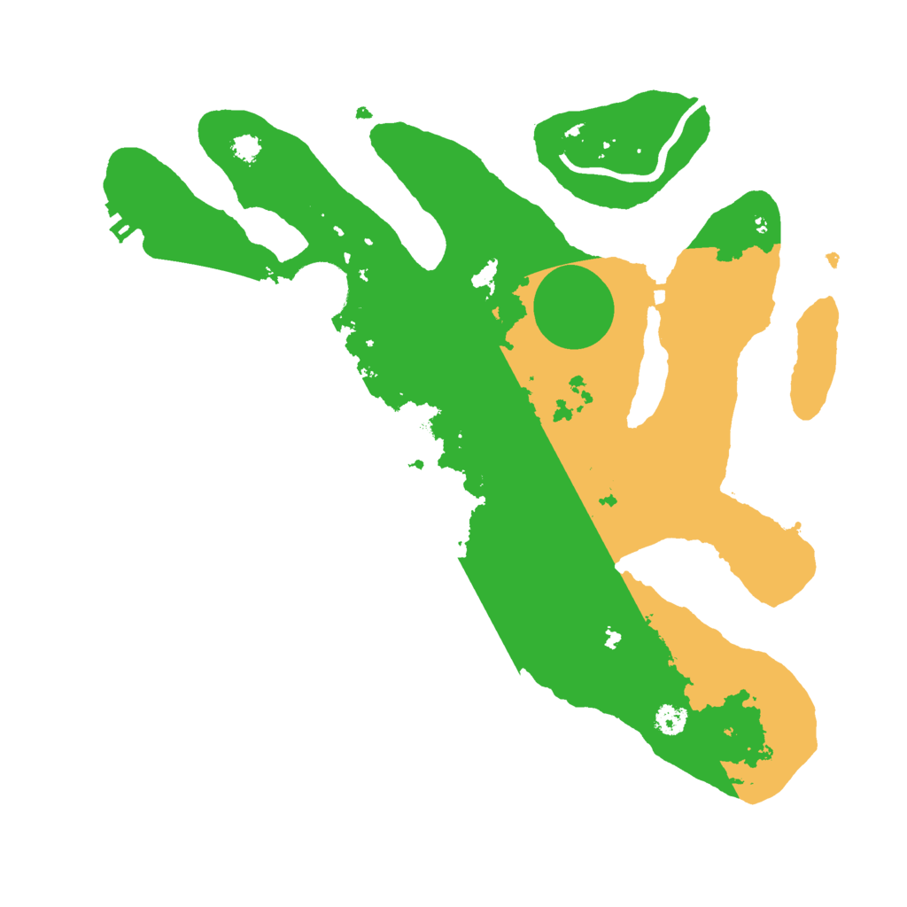 Biome Rust Map: Procedural Map, Size: 3000, Seed: 1445922189