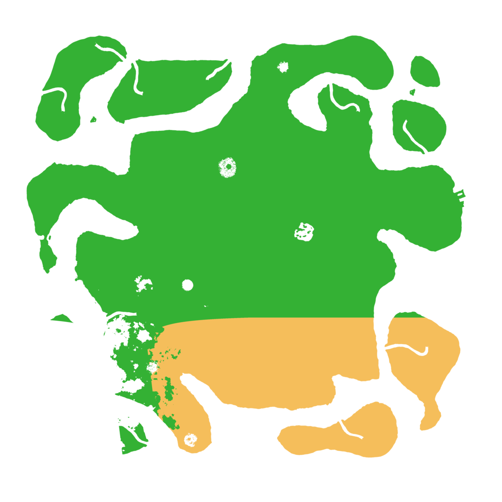 Biome Rust Map: Procedural Map, Size: 4000, Seed: 7285