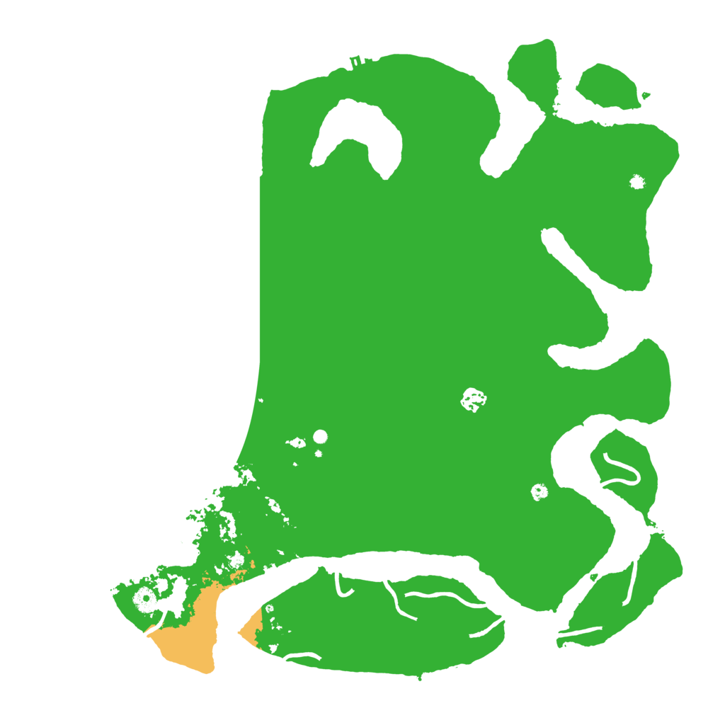 Biome Rust Map: Procedural Map, Size: 4500, Seed: 1390304332